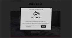 Desktop Screenshot of luluandnat.com